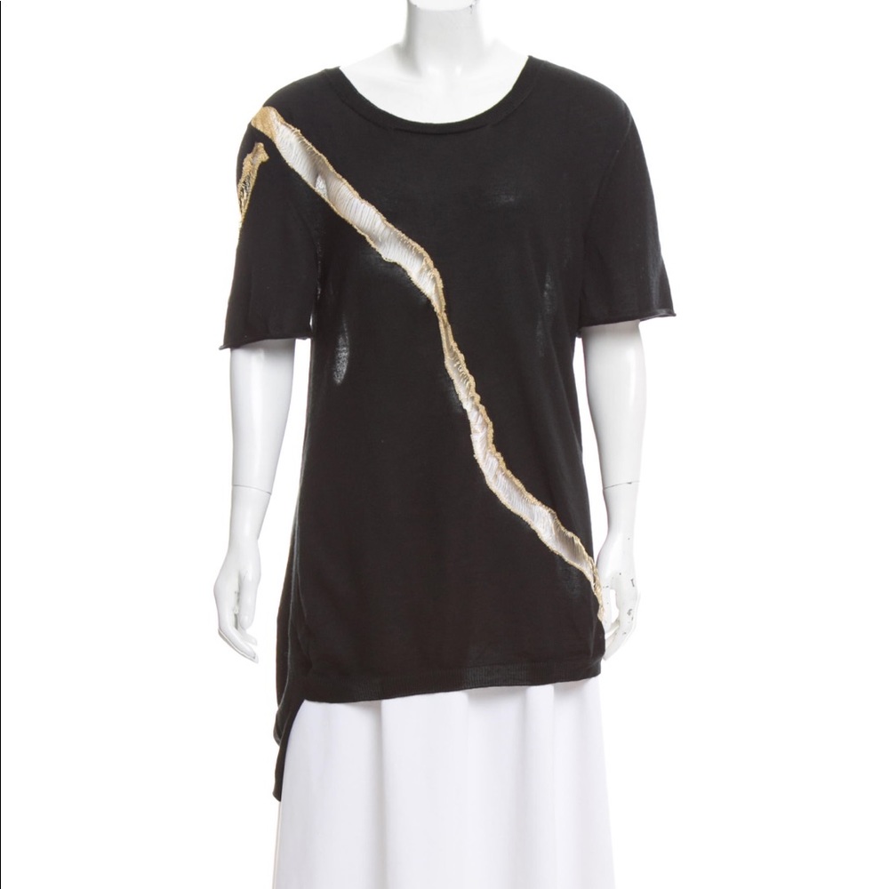 Jonathan Cohen embellished cashmere tunic
